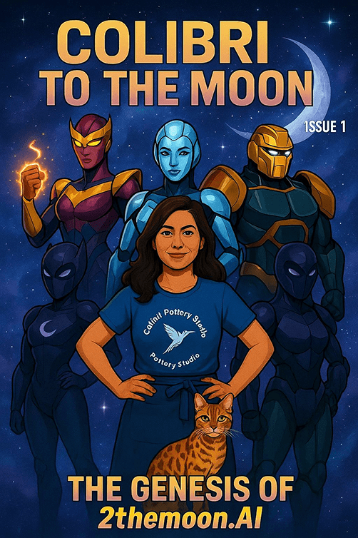 Colibri to the Moon - Cover